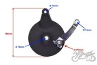 REAR HUB COVER FOR JUNAK 901