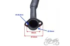 EXHAUST PIPE FOR JUNAK 901 SPORT