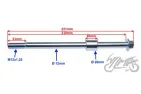 AXLE, FRONT WHEEL FOR JUNAK 904