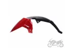 FRONT FENDER, RED+ BLACK FOR JUNAK 905