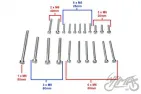 BOLT, CRANKCASE COVER J50