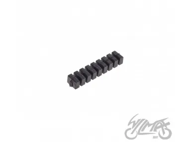 RUBBER, CYLINDER FIN DAMPER FOR JAWA 638 | 9 NOTCHES |