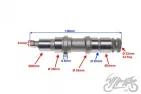SHAFT, KICK STARTER CZ 175