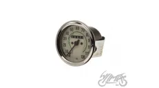 Spidometras, JAWA 250 350 apvalus 120 km/h baltas