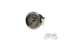 Spidometras, JAWA 250 350 apvalus 140 km/h baltas