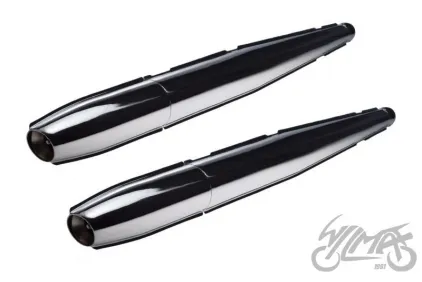 MUFFLER ASSY, JAWA 350 12V LONG 638 SET 2 PCS