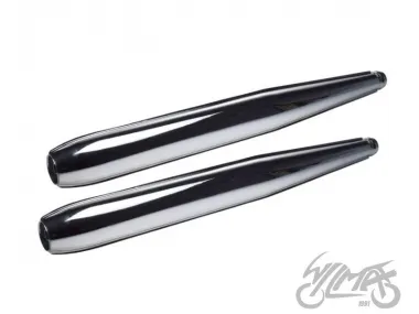 MUFFLER ASSY, JAWA 350 12V LONG 638 SET 2 PCS