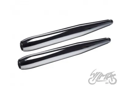 MUFFLER ASSY, JAWA 350 12V LONG 638 SET 2 PCS
