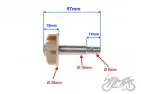 SHAFT ASSY, WATER PUMP IMPELLER AM6