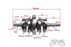 CRANKSHAFT FOR KINGWAY CZOPER 250