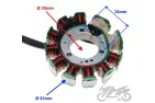 STATOR/GENERATOR KINGWAY CHOPPER 150/250