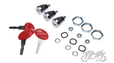 LOCK INSERT ASSY FOR SHAD CASE SH36 SH42 SH43 SET FOR 3 CASES