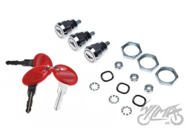 LOCK INSERT ASSY FOR SHAD CASE SH36 SH42 SH43 SET FOR 3 CASES
