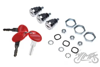 LOCK INSERT ASSY FOR SHAD CASE SH36 SH42 SH43 SET FOR 3 CASES