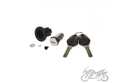 LOCK INSERT ASSY FOR SHAD CASE SH58X SH59X BLACK KEY