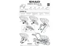 FITTING, SR CAFE RACER SADDLE BAG FOR CF MOTO 700 CL-X HERITAGE