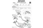 FITTING, TOP CASE SHAD FOR CF MOTO 700 CL-X