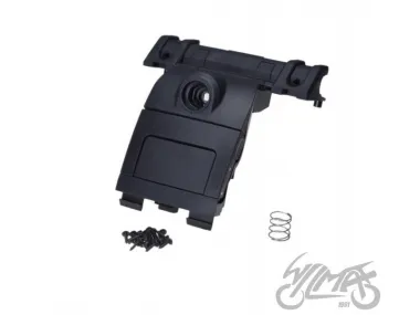 LOCK MECHANISM, SIDE CASE SHAD SH36 SH35 BLACK KEY