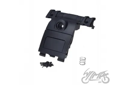 LOCK MECHANISM, SIDE CASE SHAD SH36 SH35 BLACK KEY