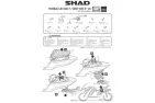 FITTING, 3P SIDE CASE SHAD FOR HONDA CB 500 F/R