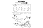 DAIKTADĖŽĖS LAIKIKLIS 3P SHAD HONDA CBF600