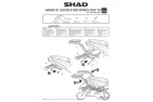 FITTING, TOP CASE SHAD FOR HONDA CB125R NEO SPORTS CAFE