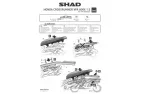 FITTING, 3P SIDE CASE SHAD FOR HONDA CROSS RUNNER