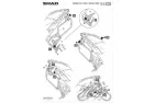 FITTING, ALU SIDE CASE 4P SHAD TERRA FOR HONDA CRF