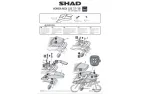 FITTING, TOP CASE SHAD FORHONDA MSX 125 17-18