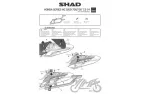 FITTING, TOP CASE SHAD FOR HONDA INTEGRA NC