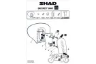 BACKREST SHAD FOR HONDA PCX 125 BLACK