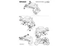 DAIKTADĖŽĖS LAIKIKLIS 3P SHAD HONDA CMX500