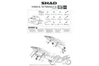 FITTING, 4P SIDE CASE SHAD FOR HONDA TRANSALP 750