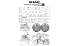 FITTING, ALU SIDE CASE 4P SHAD TERRA FOR HONDA X-ADV