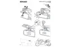 FITTING, ALU SIDE CASE 4P SHAD TERRA FOR HONDA X-ADV