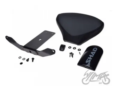 BACKREST SHAD FOR KYMCO AK550 BLACK
