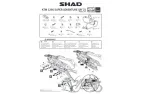 LAIKIKLIAI ALIUMININĖMS ŠONINĖMS DAIKTADĖŽĖMS 4P SHAD TERRA KTM 1290 SUPER ADVENTURE