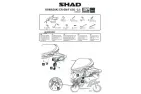 FITTING, 3P SIDE CASE SHAD FOR KAWASAKI ER6 N/6F
