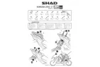 FITTING, 3P SIDE CASE SHAD FOR KAWASAKI Z900