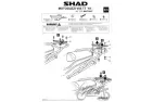 FITTING, TOP CASE SHAD FOR MOTO GUZZI V85TT