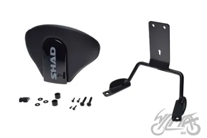 BACKREST SHAD FOR SUZUKI SUZUKI BURGMAN BLACK