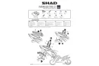 FITTING, SEMI-RIGID SIDE CASES FOR SUZUKI GSX-S 750 2017-2019