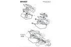 FITTING, SEMI-RIGID SIDE CASES FOR SUZUKI GSX-S 750 2017-2019