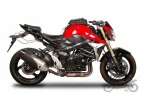 FITTING, SEMI-RIGID SIDE CASES FOR SUZUKI GSR 750