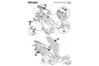 FITTING, 3P SIDE CASE SHAD FOR SUZUKI DL V-STROM 250