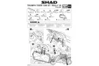 FITTING, ALU SIDE CASE 4P SHAD TERRA FOR TRIUMPH TIGER 1200