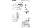 DAIKTADĖŽĖS LAIKIKLIS SHAD PIAGGIO MP3 SPORT