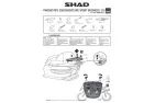 FITTING, TOP CASE SHAD FOR PIAGGIO MP3 350 500 HPE SPORT BUSINESS 2018