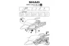 FITTING, TOP CASE SHAD FOR BMW R1200