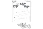 FITTING, SEMI-RIGID SIDE CASES FOR YAMAHA MT07 18